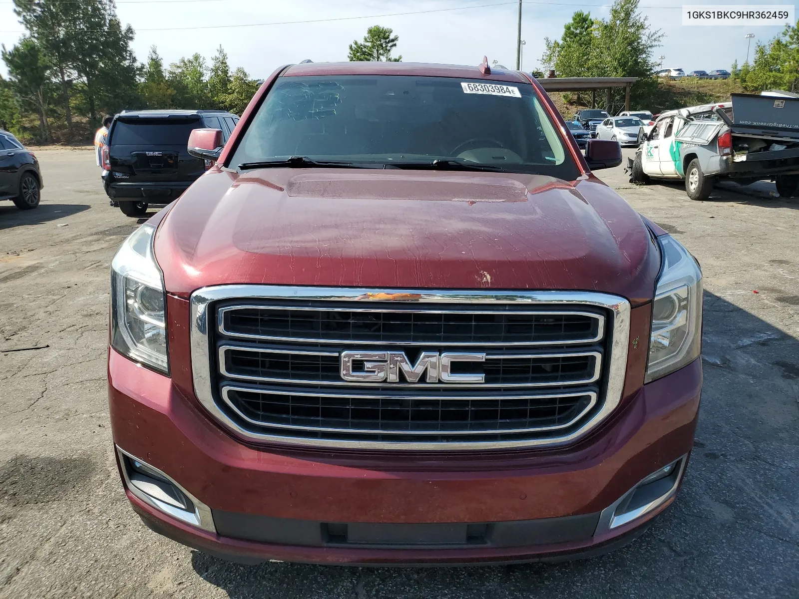 1GKS1BKC9HR362459 2017 GMC Yukon Slt