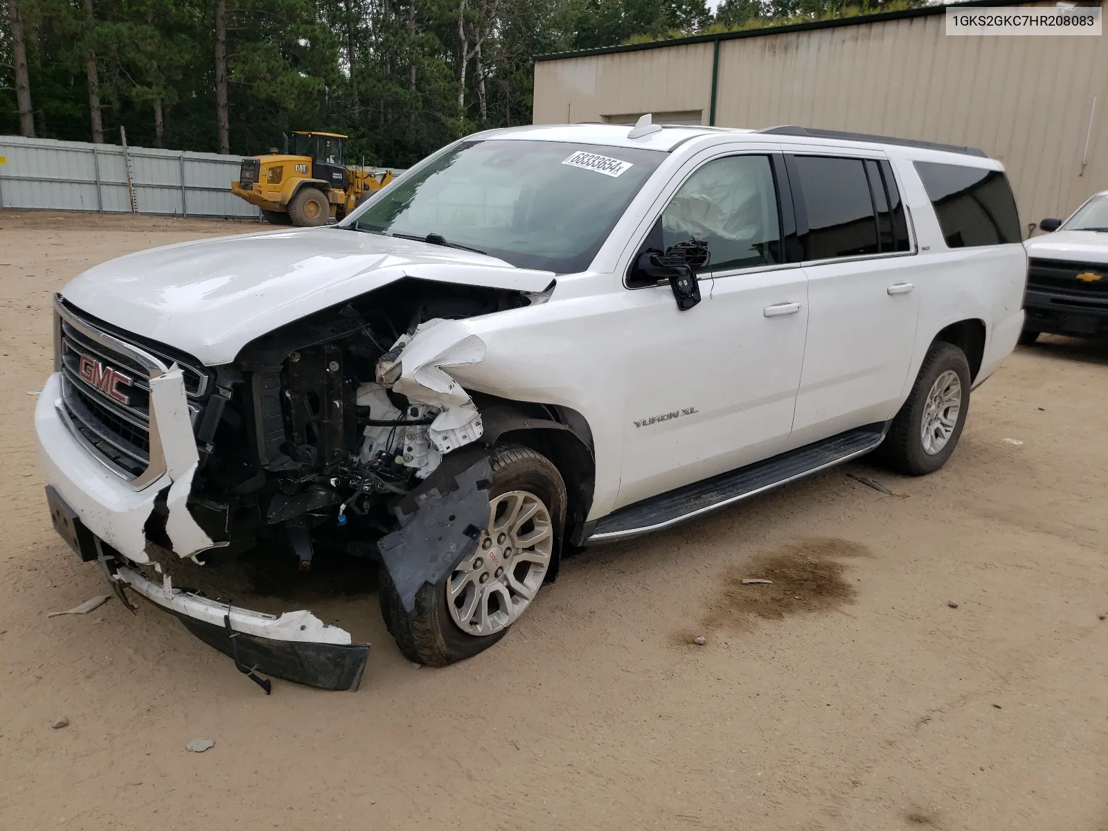 2017 GMC Yukon Xl K1500 Slt VIN: 1GKS2GKC7HR208083 Lot: 68333654