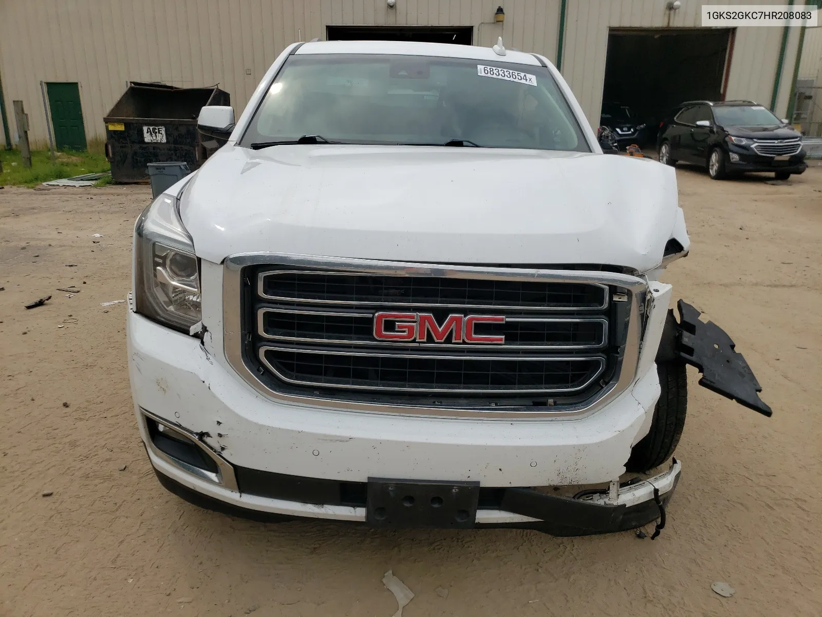 2017 GMC Yukon Xl K1500 Slt VIN: 1GKS2GKC7HR208083 Lot: 68333654