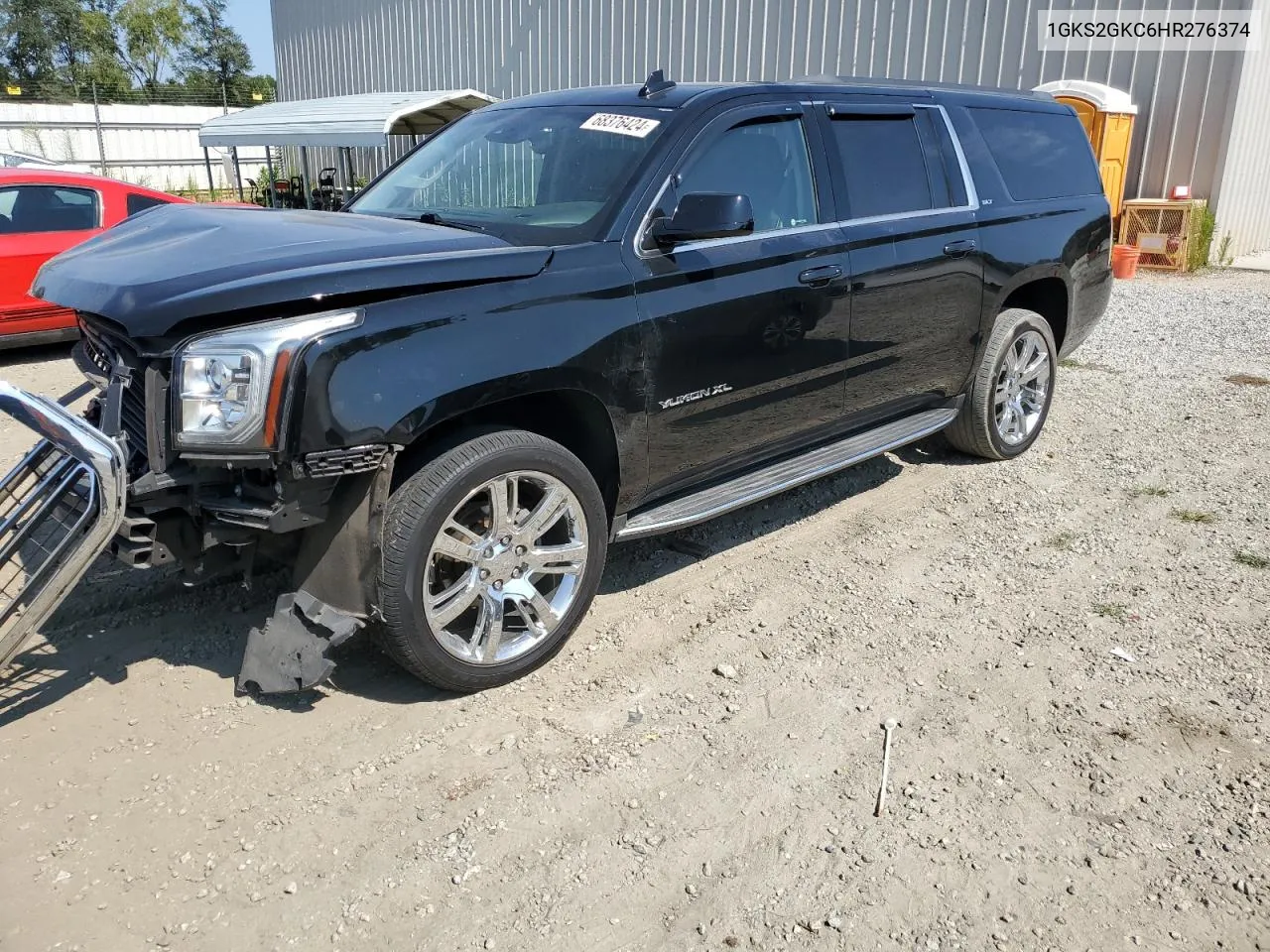 2017 GMC Yukon Xl K1500 Slt VIN: 1GKS2GKC6HR276374 Lot: 68376424