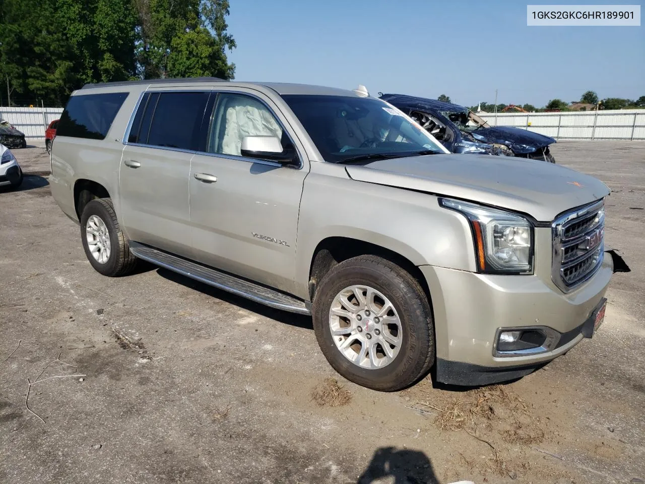 1GKS2GKC6HR189901 2017 GMC Yukon Xl K1500 Slt