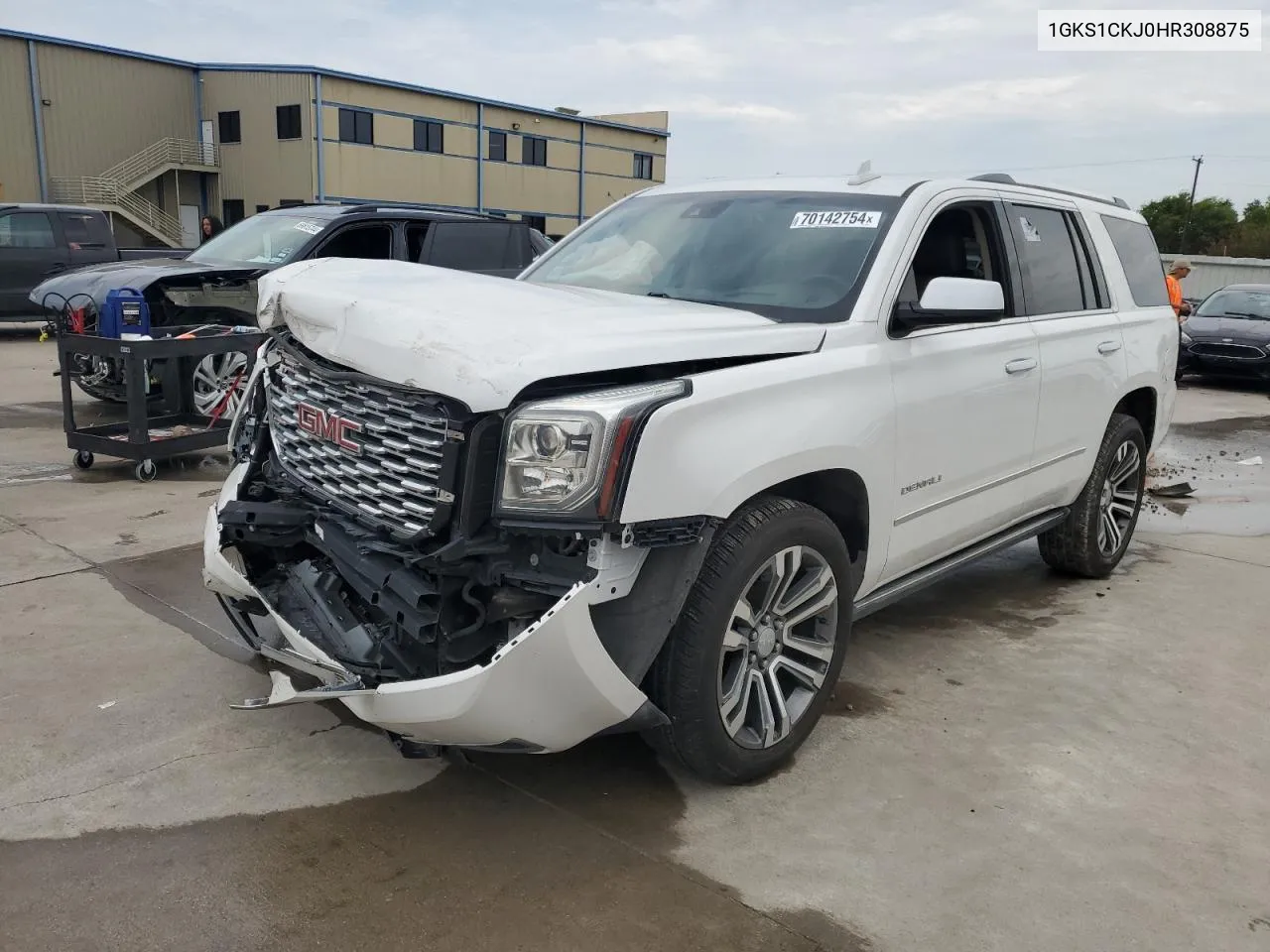 2017 GMC Yukon Denali VIN: 1GKS1CKJ0HR308875 Lot: 70142754