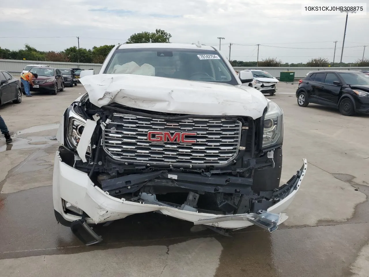 1GKS1CKJ0HR308875 2017 GMC Yukon Denali