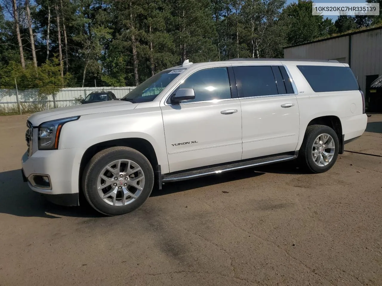 1GKS2GKC7HR335139 2017 GMC Yukon Xl K1500 Slt