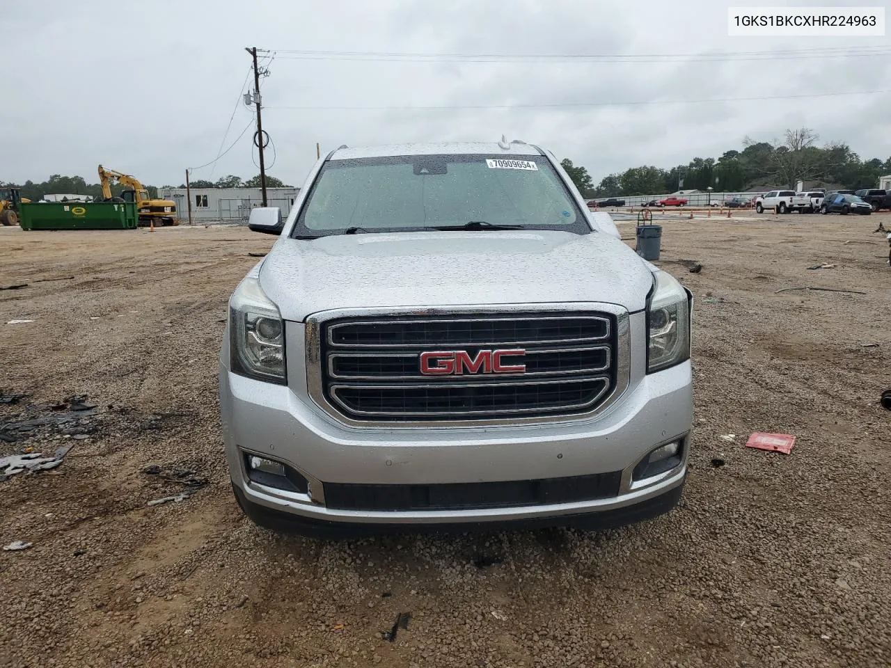 2017 GMC Yukon Slt VIN: 1GKS1BKCXHR224963 Lot: 70909654