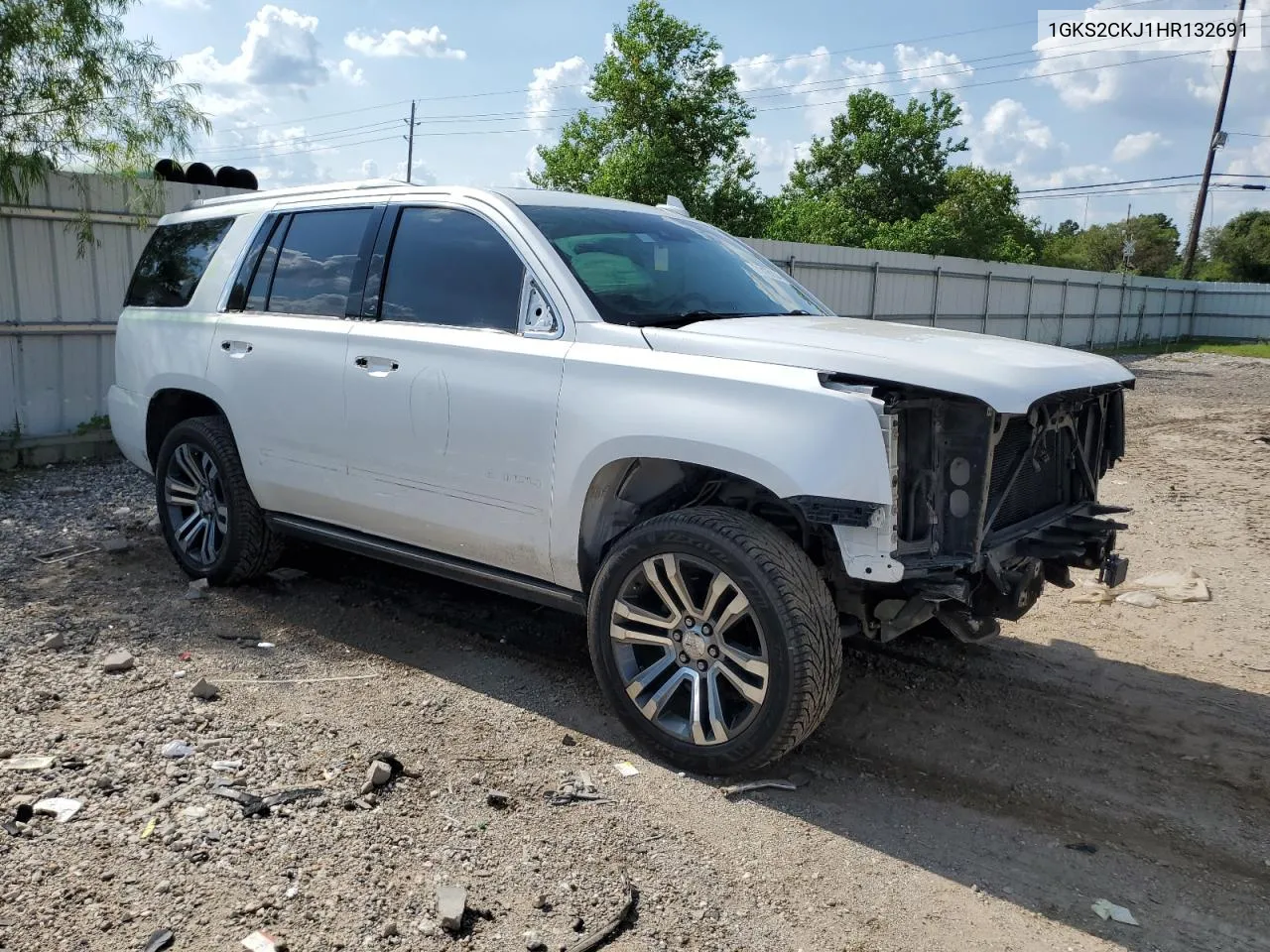 2017 GMC Yukon Denali VIN: 1GKS2CKJ1HR132691 Lot: 71476104