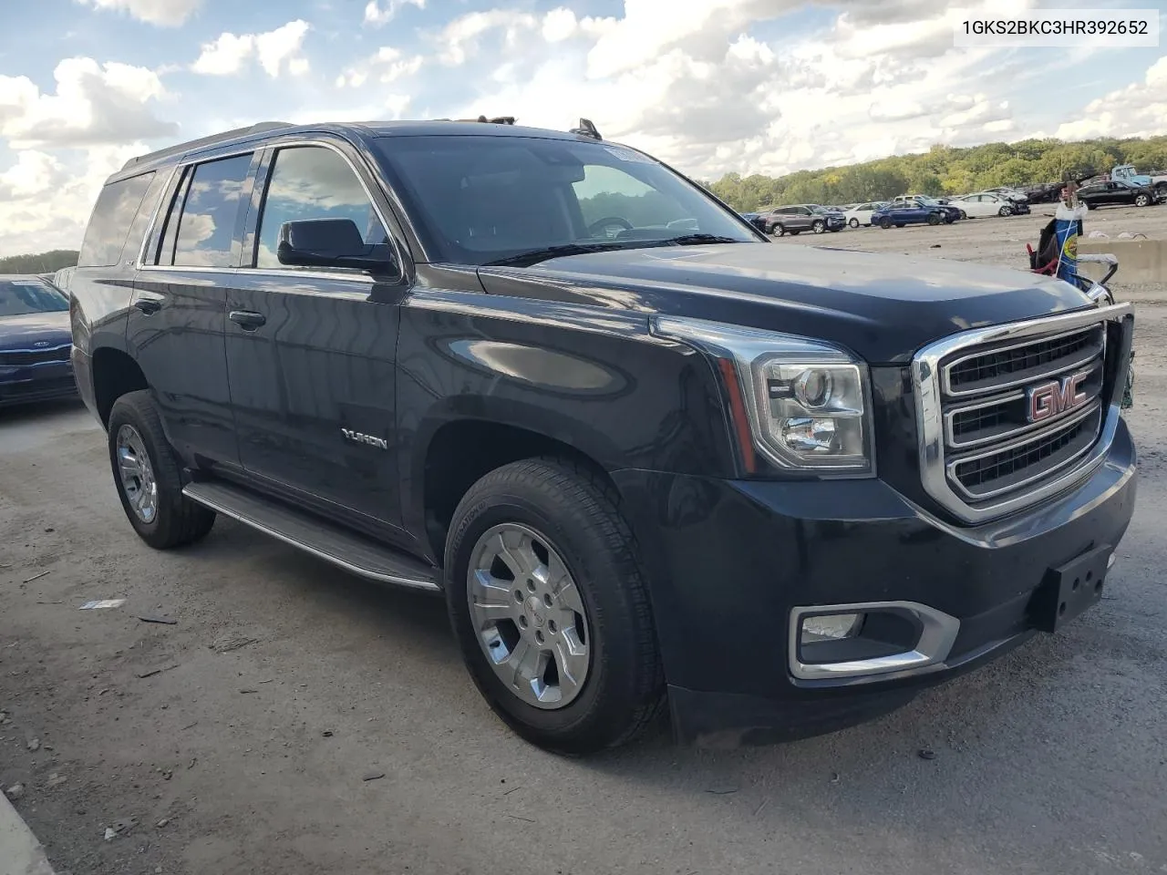 2017 GMC Yukon Slt VIN: 1GKS2BKC3HR392652 Lot: 71670194