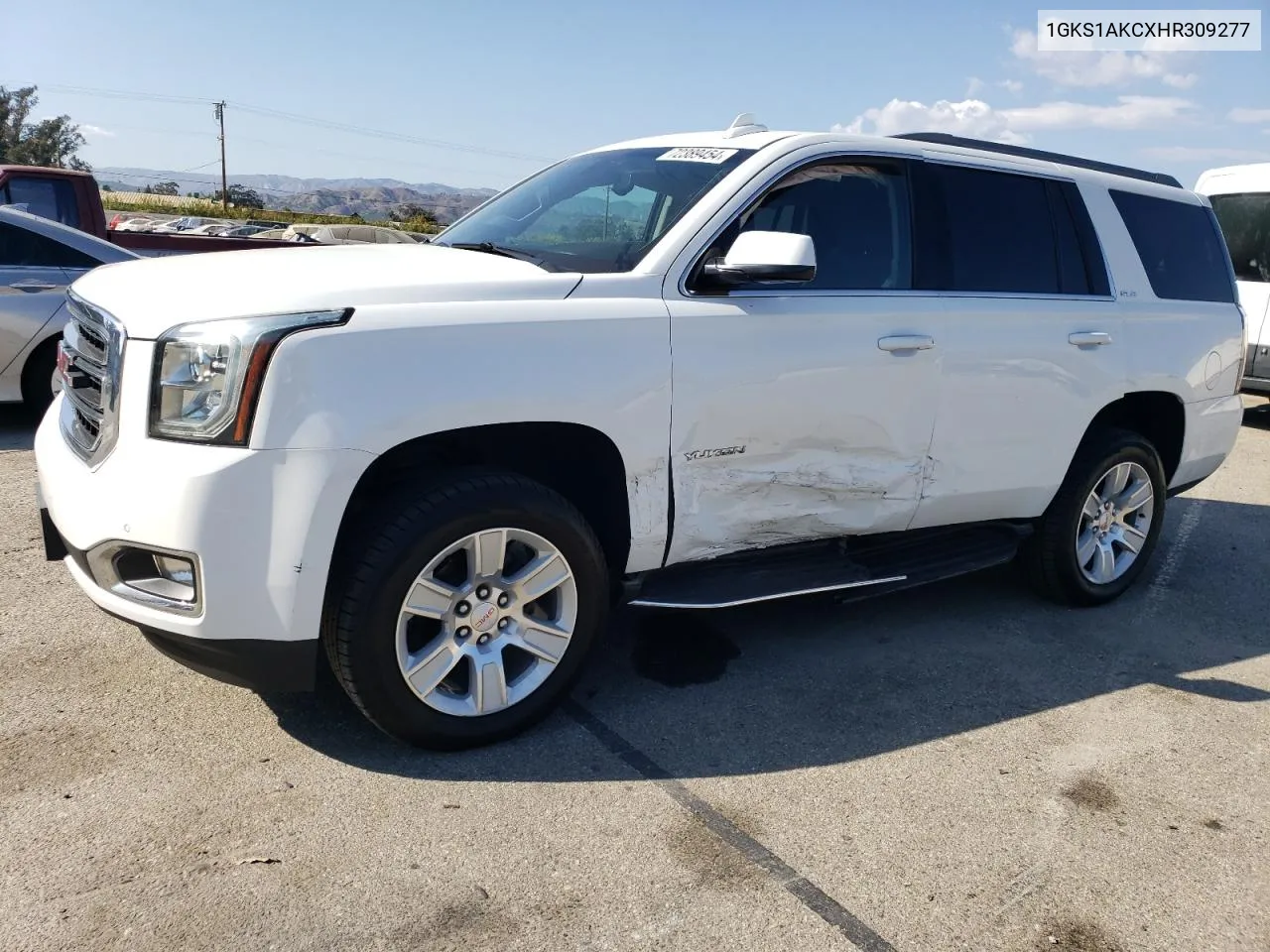 2017 GMC Yukon Sle VIN: 1GKS1AKCXHR309277 Lot: 72389454