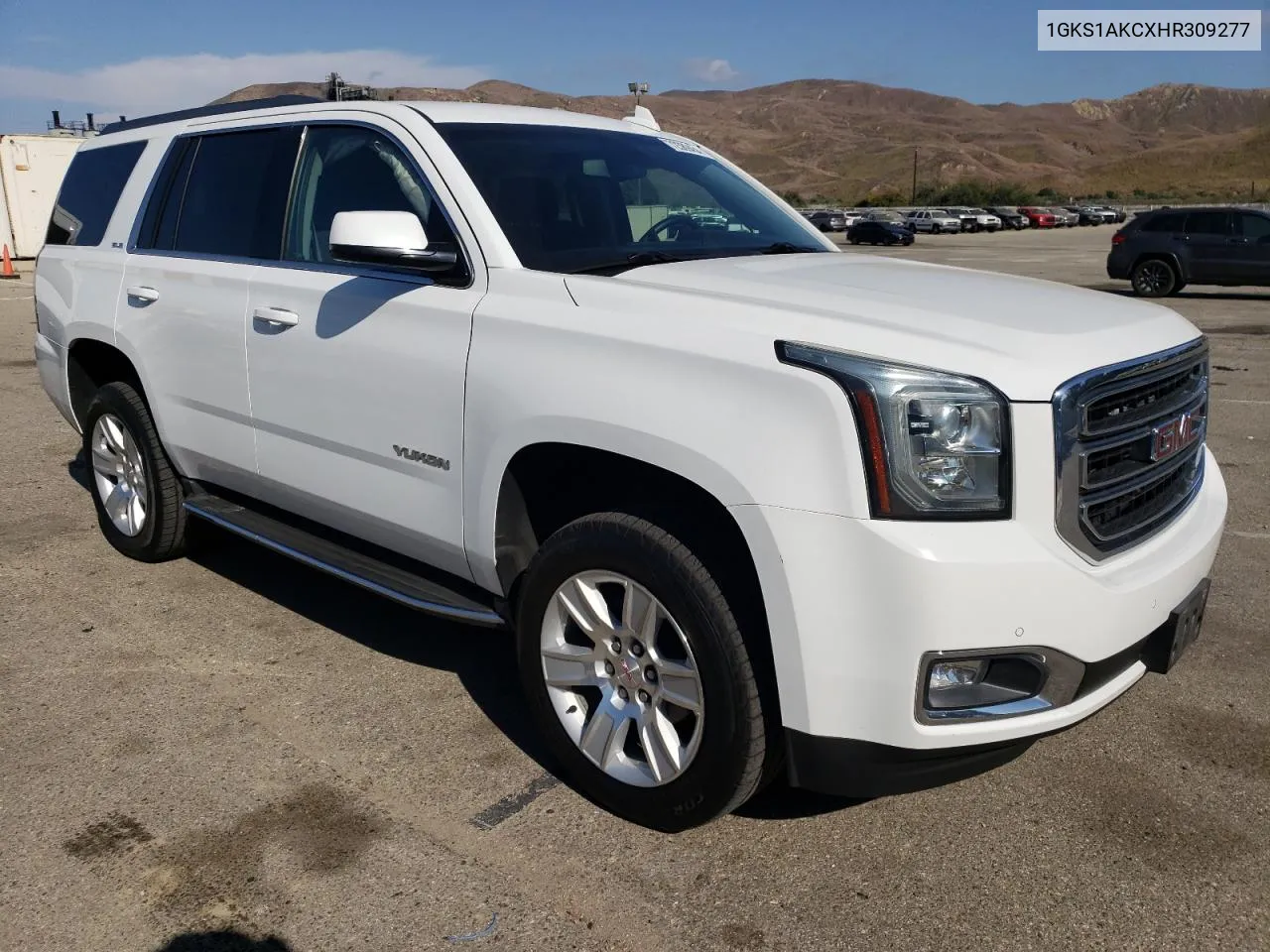 2017 GMC Yukon Sle VIN: 1GKS1AKCXHR309277 Lot: 72389454