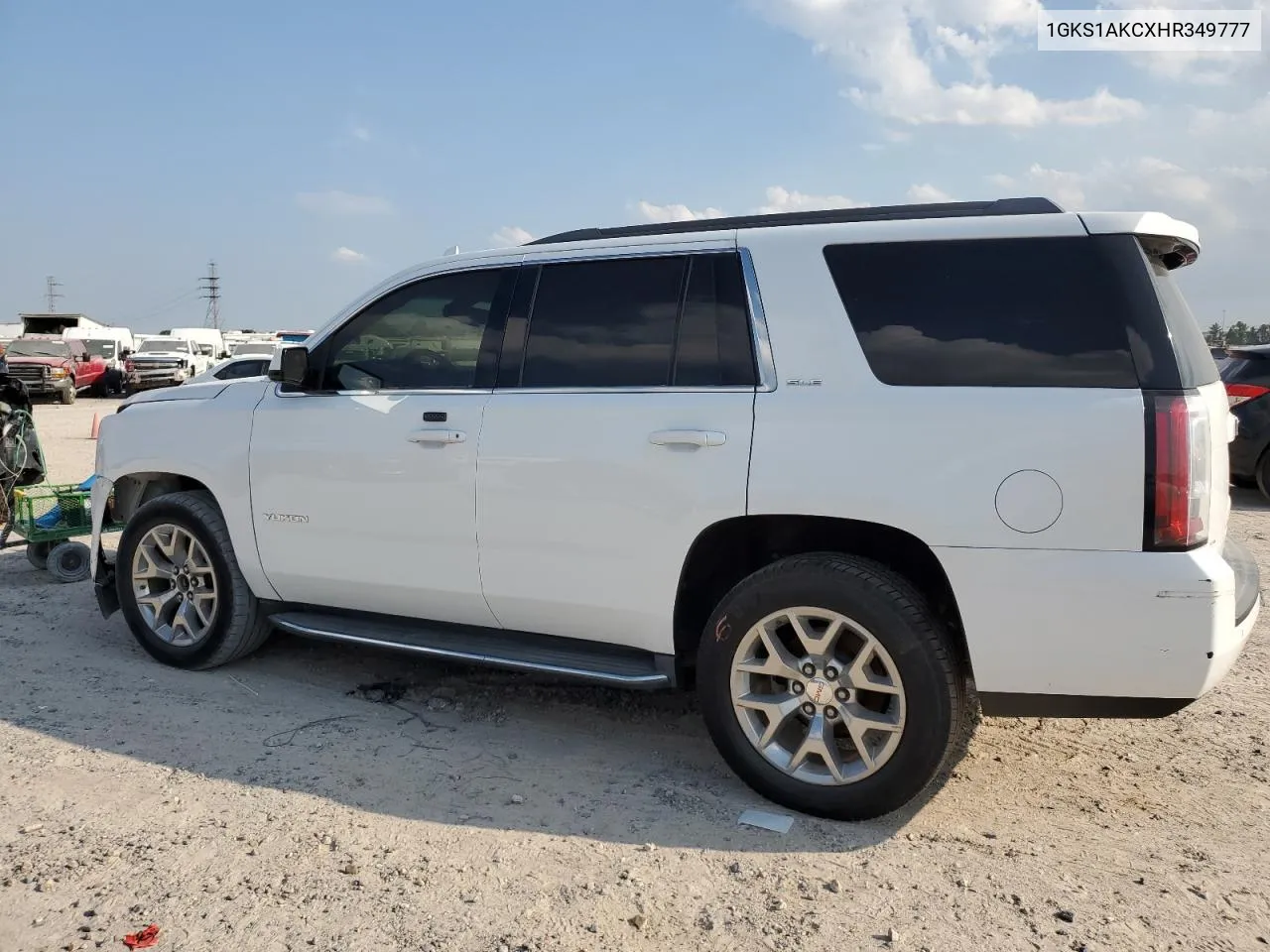 2017 GMC Yukon Sle VIN: 1GKS1AKCXHR349777 Lot: 72413504