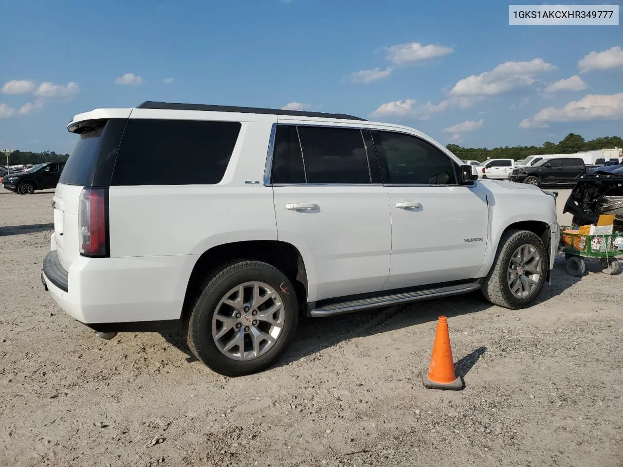 2017 GMC Yukon Sle VIN: 1GKS1AKCXHR349777 Lot: 72413504