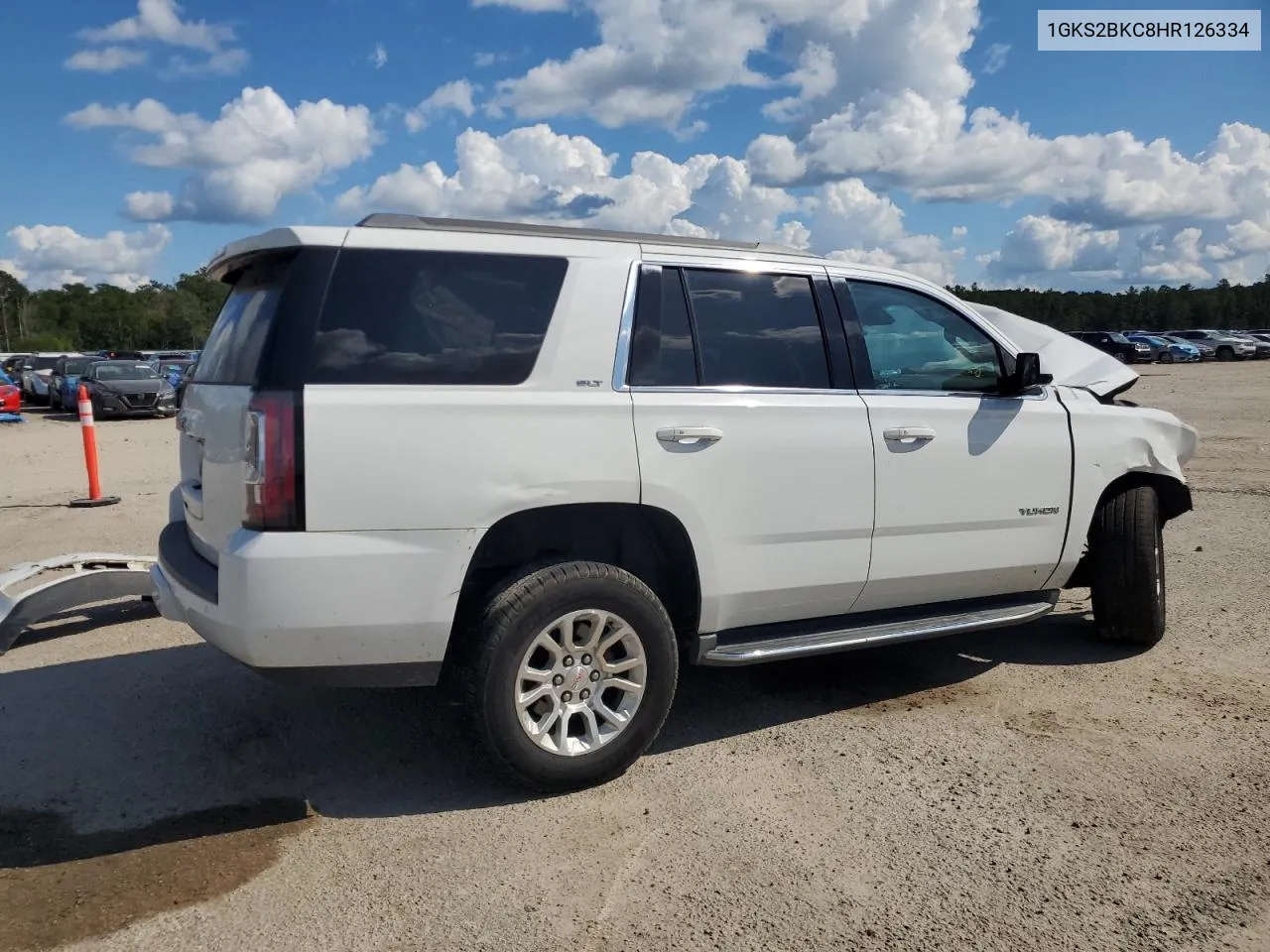 2017 GMC Yukon Slt VIN: 1GKS2BKC8HR126334 Lot: 72573024