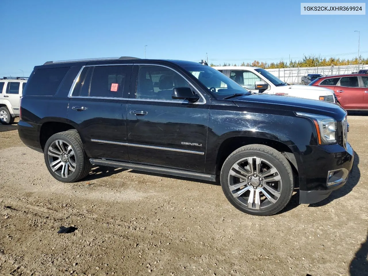 2017 GMC Yukon Denali VIN: 1GKS2CKJXHR369924 Lot: 73560364