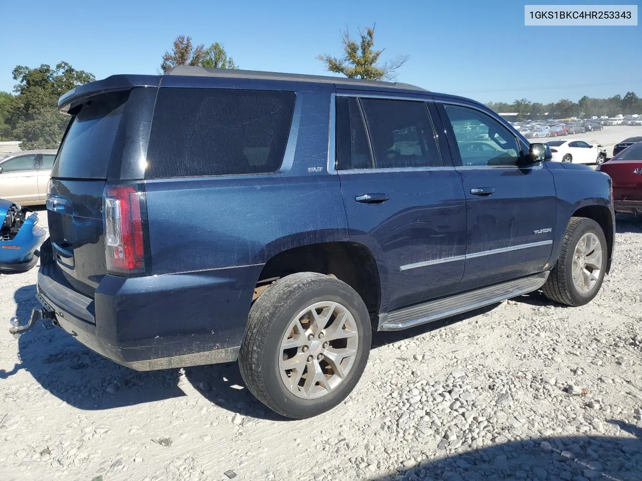 2017 GMC Yukon Slt VIN: 1GKS1BKC4HR253343 Lot: 74340744