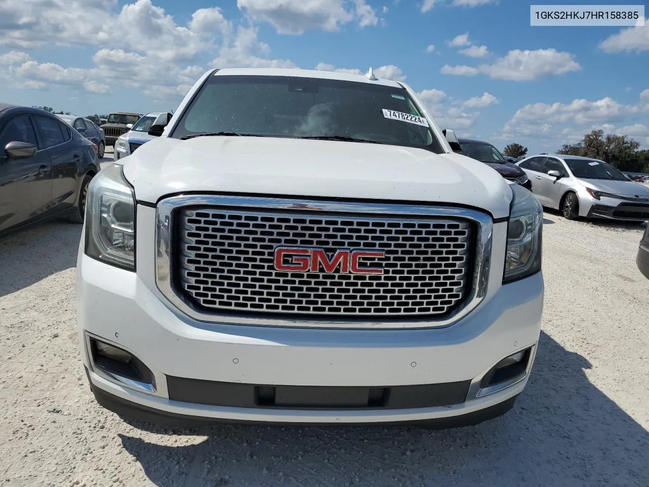 2017 GMC Yukon Xl Denali VIN: 1GKS2HKJ7HR158385 Lot: 74782224