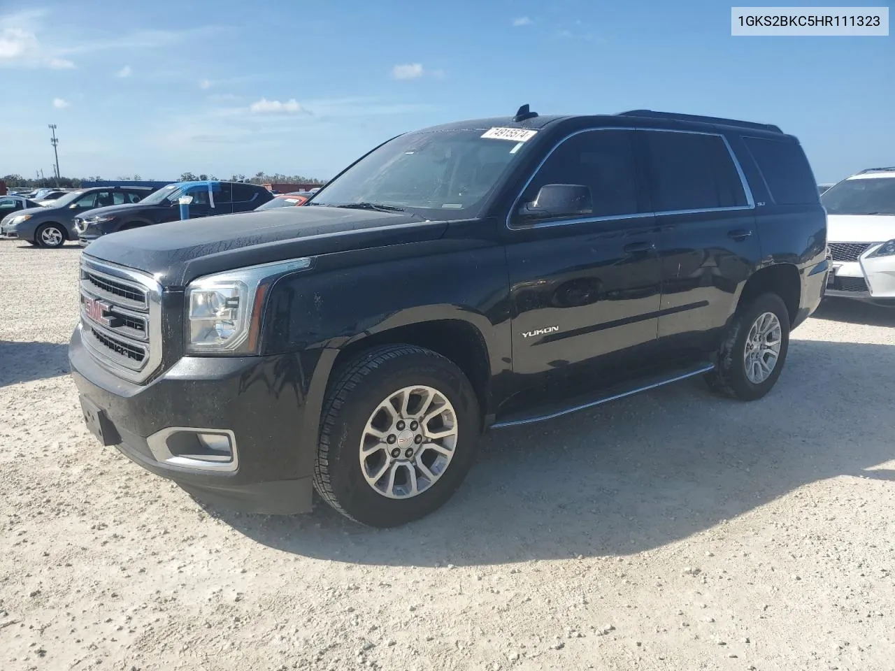 2017 GMC Yukon Slt VIN: 1GKS2BKC5HR111323 Lot: 74915574