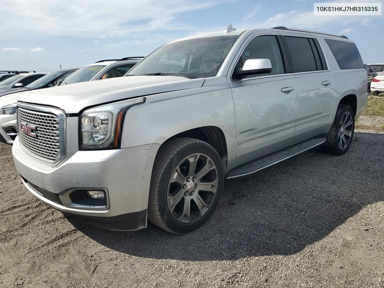 2017 GMC Yukon Xl Denali VIN: 1GKS1HKJ7HR315335 Lot: 75037744