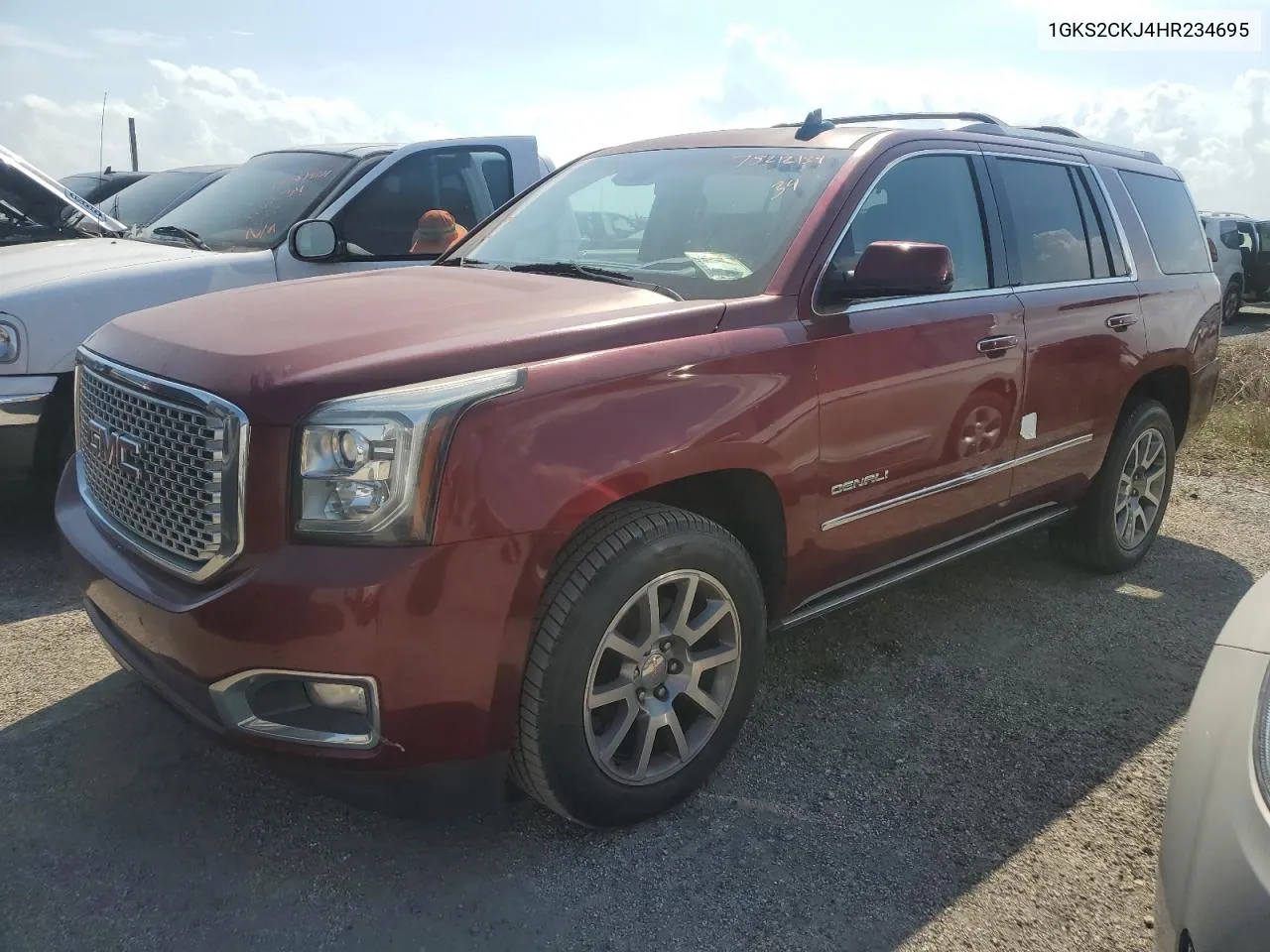 2017 GMC Yukon Denali VIN: 1GKS2CKJ4HR234695 Lot: 75212134