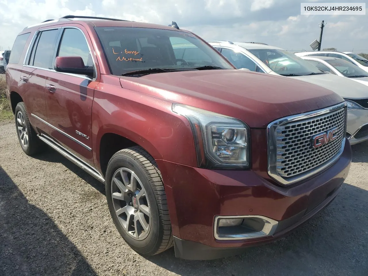 1GKS2CKJ4HR234695 2017 GMC Yukon Denali