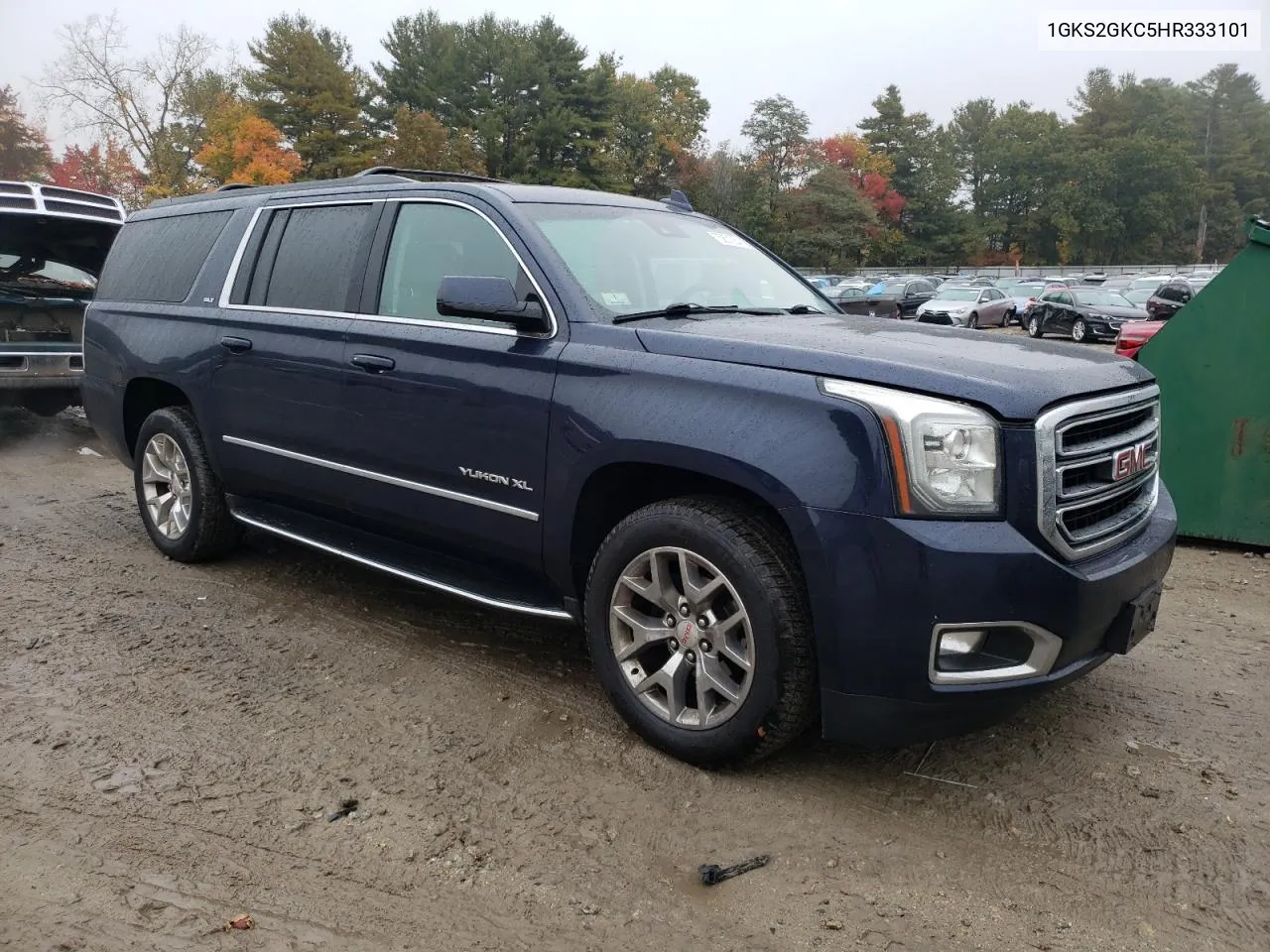 1GKS2GKC5HR333101 2017 GMC Yukon Xl K1500 Slt