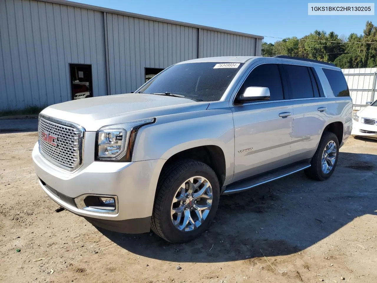 2017 GMC Yukon Slt VIN: 1GKS1BKC2HR130205 Lot: 76349804