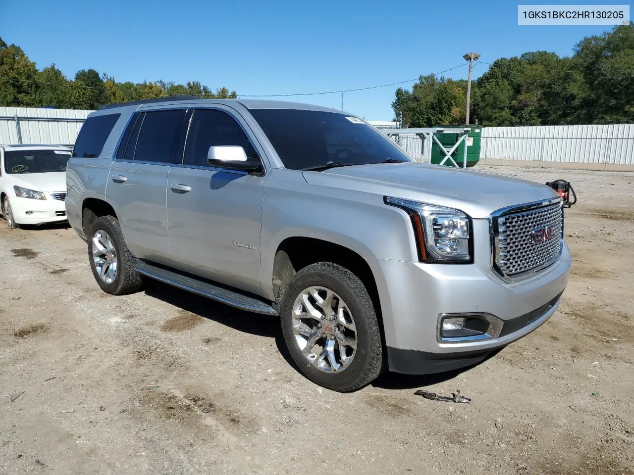 1GKS1BKC2HR130205 2017 GMC Yukon Slt