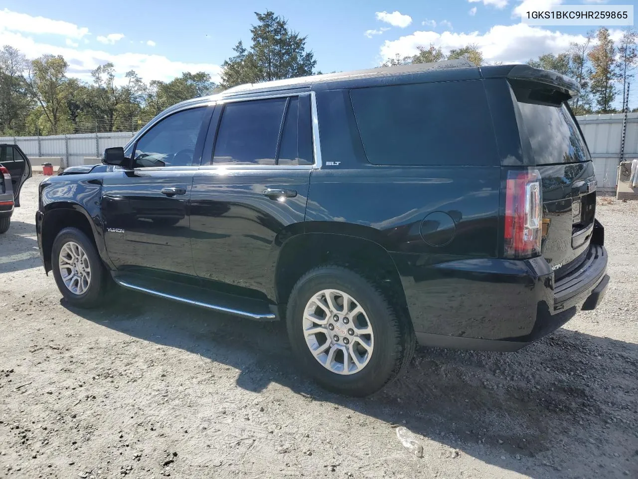 2017 GMC Yukon Slt VIN: 1GKS1BKC9HR259865 Lot: 76364854