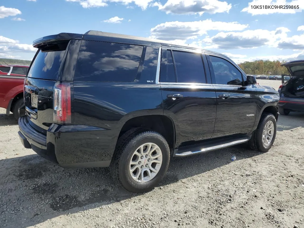 2017 GMC Yukon Slt VIN: 1GKS1BKC9HR259865 Lot: 76364854