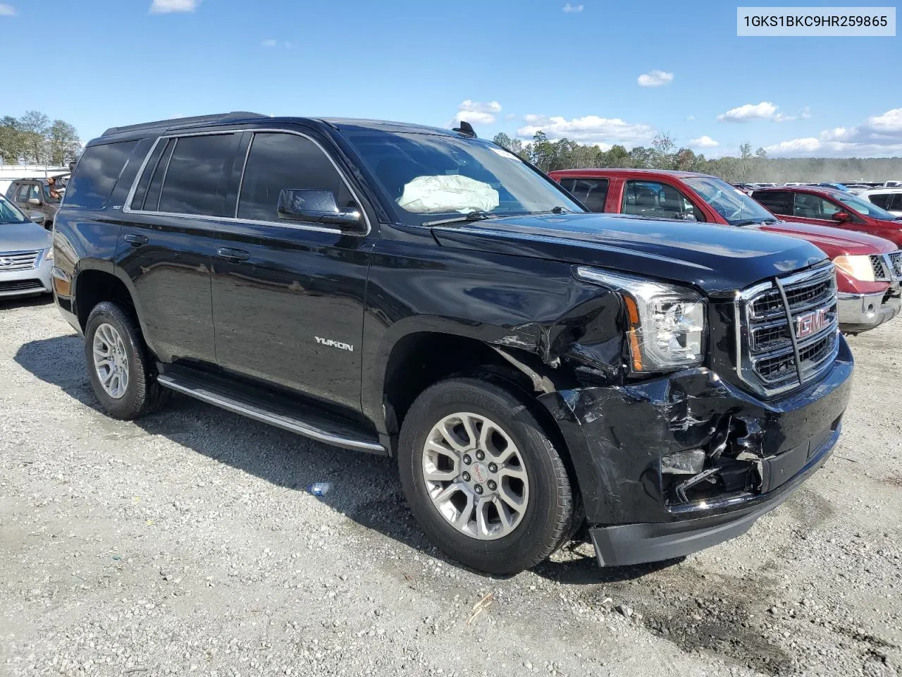 2017 GMC Yukon Slt VIN: 1GKS1BKC9HR259865 Lot: 76364854