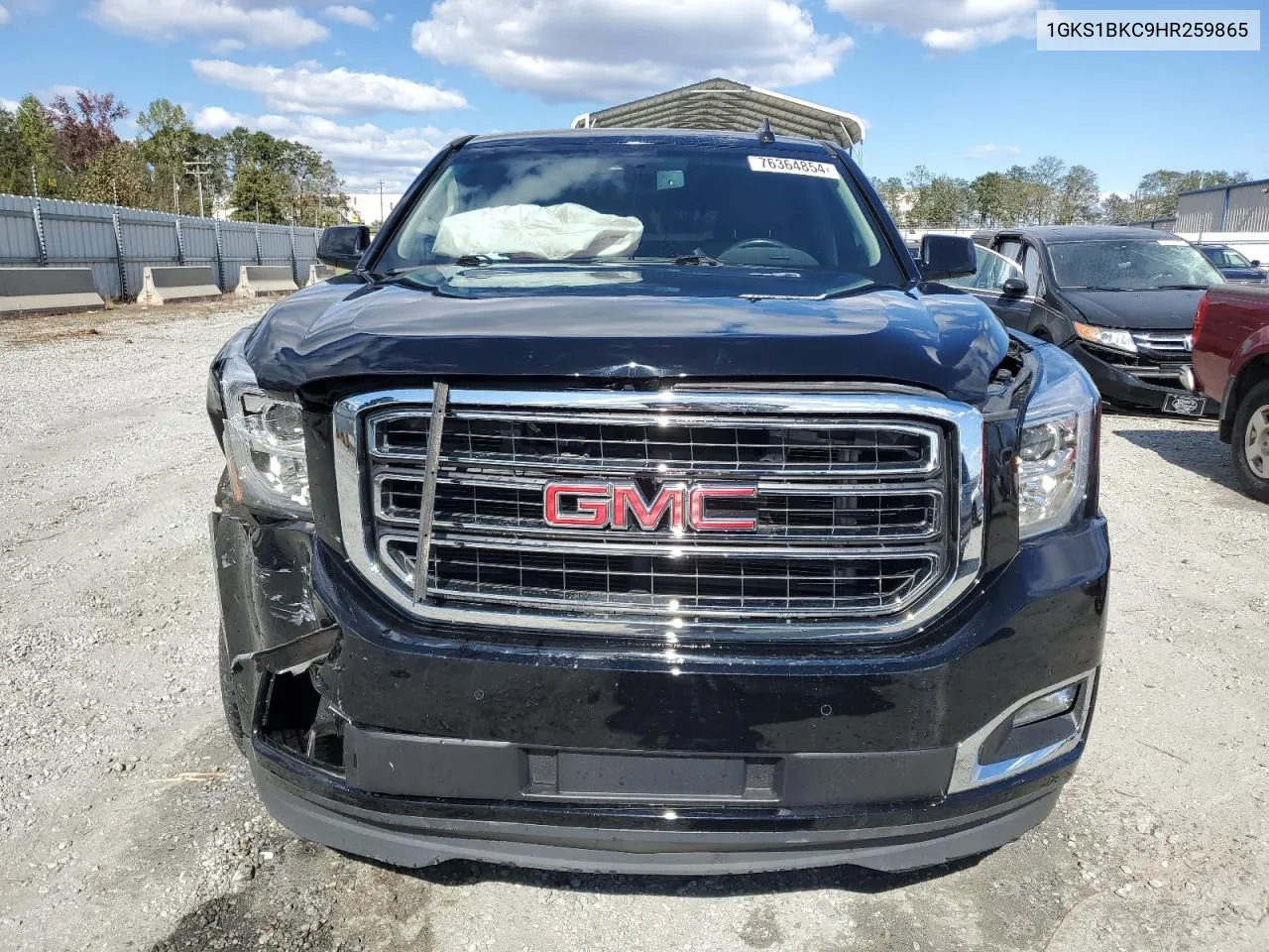 2017 GMC Yukon Slt VIN: 1GKS1BKC9HR259865 Lot: 76364854