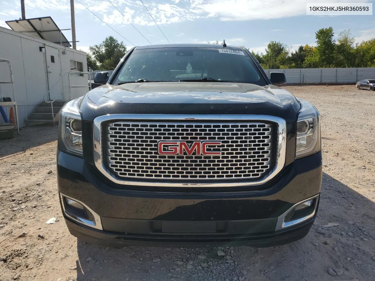 1GKS2HKJ5HR360593 2017 GMC Yukon Xl Denali