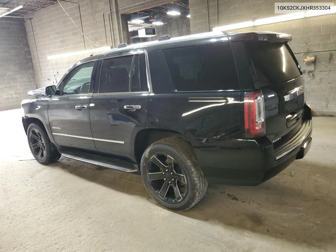 2017 GMC Yukon Denali VIN: 1GKS2CKJXHR353304 Lot: 77028874