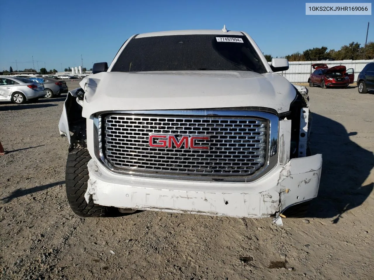 2017 GMC Yukon Denali VIN: 1GKS2CKJ9HR169066 Lot: 77497994