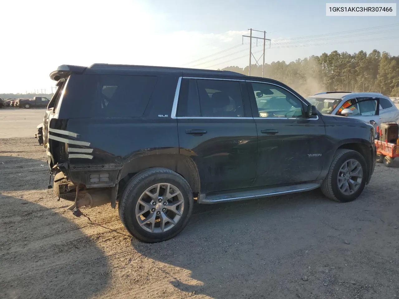 2017 GMC Yukon Sle VIN: 1GKS1AKC3HR307466 Lot: 77559704