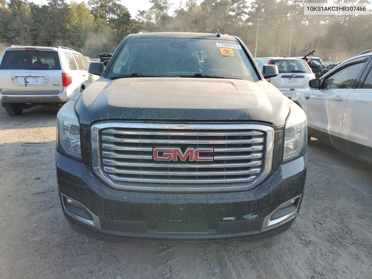 2017 GMC Yukon Sle VIN: 1GKS1AKC3HR307466 Lot: 77559704