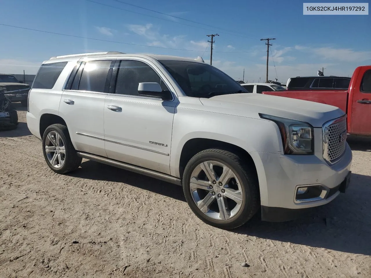 2017 GMC Yukon Denali VIN: 1GKS2CKJ4HR197292 Lot: 77665884