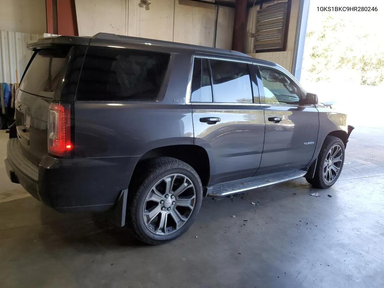 2017 GMC Yukon Slt VIN: 1GKS1BKC9HR280246 Lot: 77672474