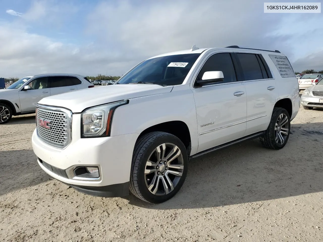 2017 GMC Yukon Denali VIN: 1GKS1CKJ4HR162089 Lot: 77943164