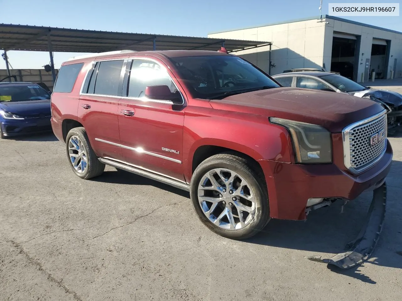 2017 GMC Yukon Denali VIN: 1GKS2CKJ9HR196607 Lot: 78048794