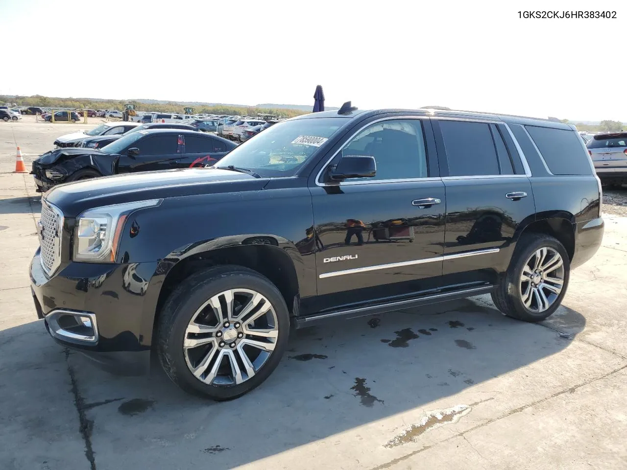 2017 GMC Yukon Denali VIN: 1GKS2CKJ6HR383402 Lot: 78590004