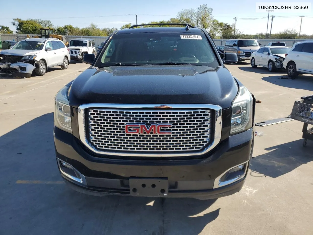 2017 GMC Yukon Denali VIN: 1GKS2CKJ2HR183360 Lot: 79220464