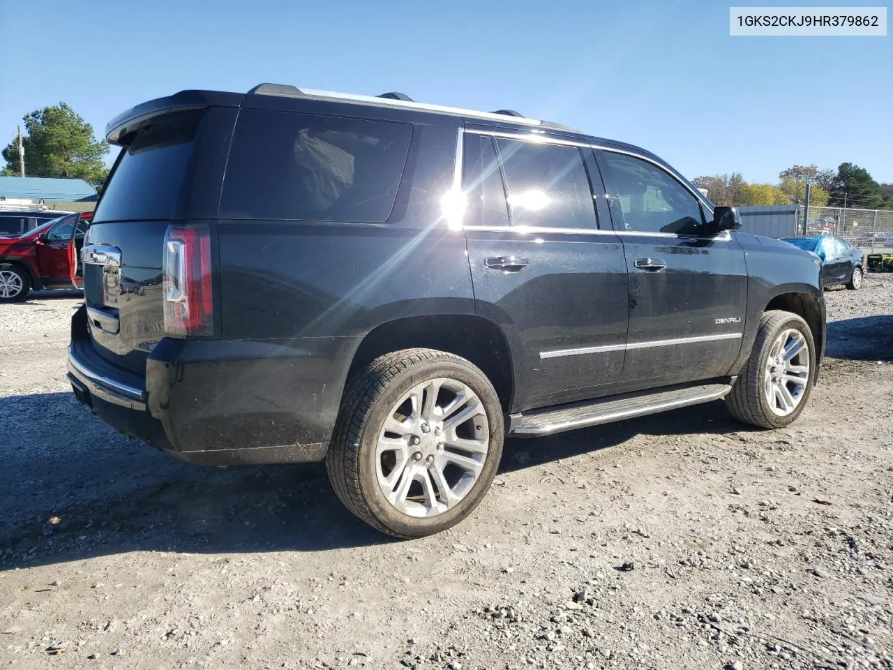 2017 GMC Yukon Denali VIN: 1GKS2CKJ9HR379862 Lot: 79574714