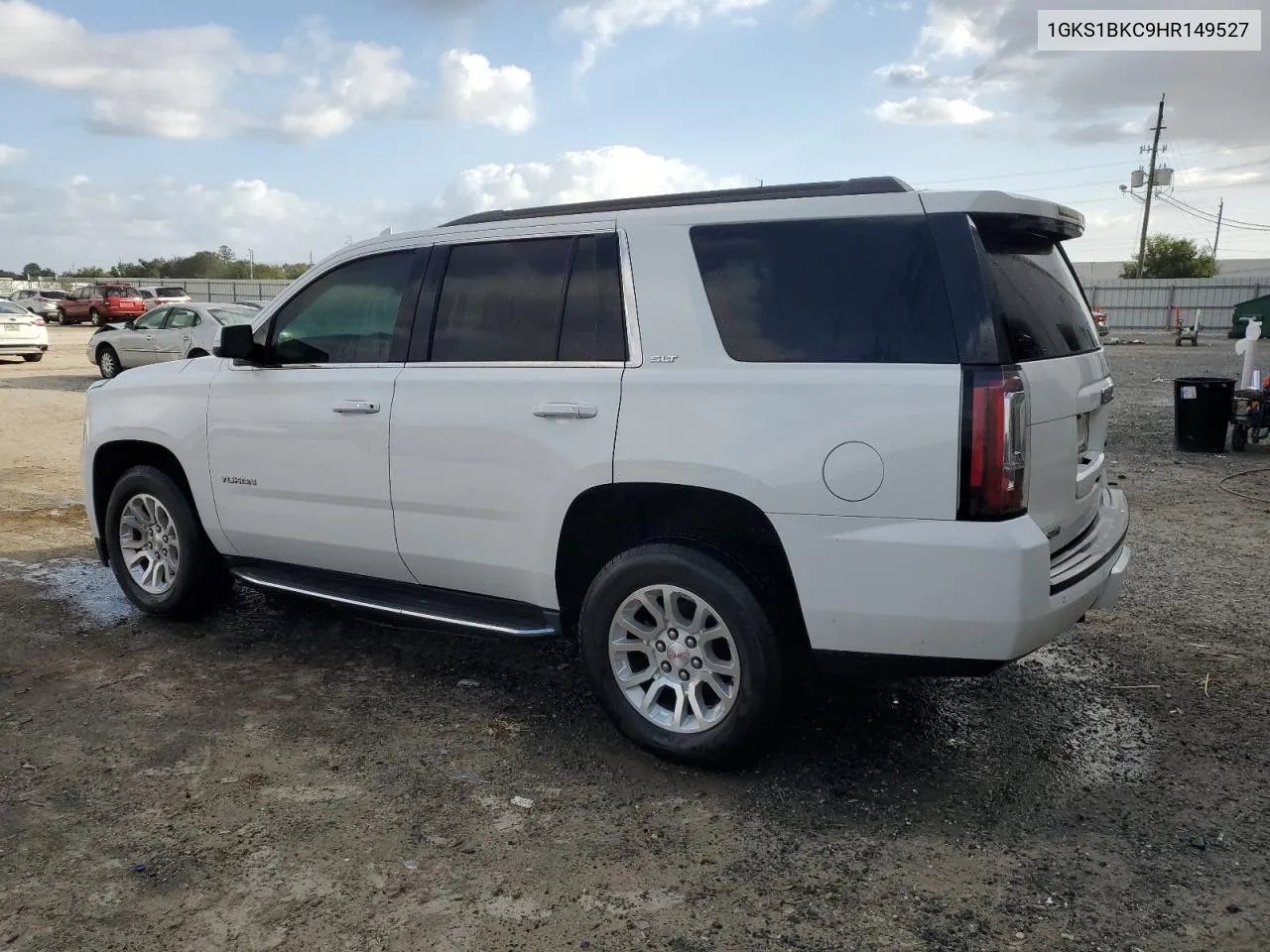 2017 GMC Yukon Slt VIN: 1GKS1BKC9HR149527 Lot: 79778204