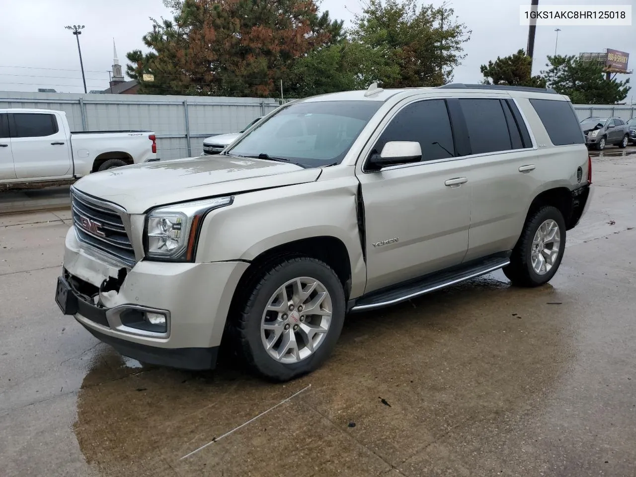 2017 GMC Yukon Sle VIN: 1GKS1AKC8HR125018 Lot: 79841144