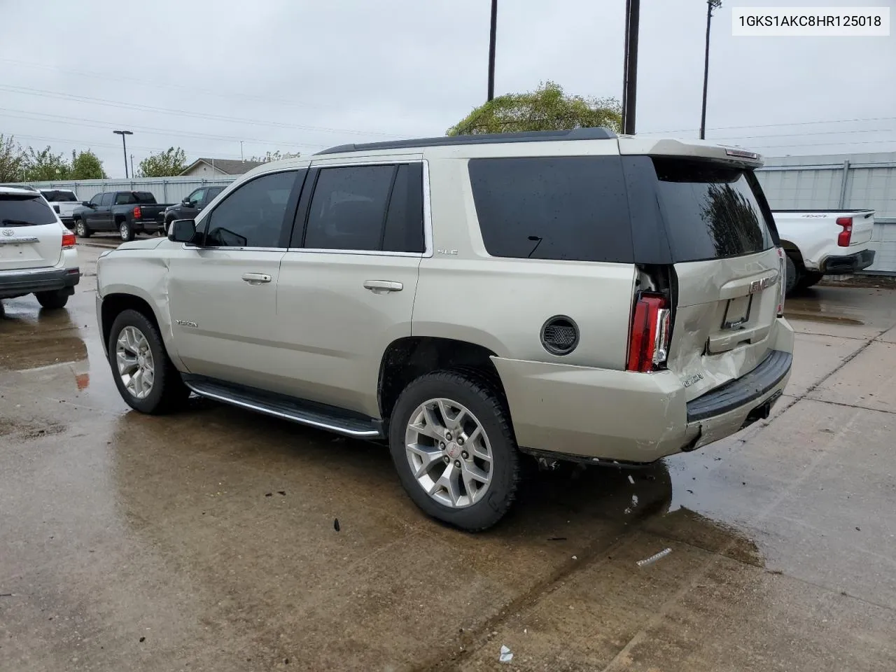 2017 GMC Yukon Sle VIN: 1GKS1AKC8HR125018 Lot: 79841144