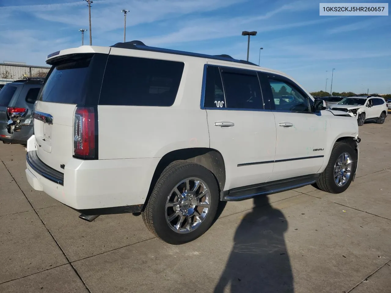 2017 GMC Yukon Denali VIN: 1GKS2CKJ5HR260657 Lot: 80314034