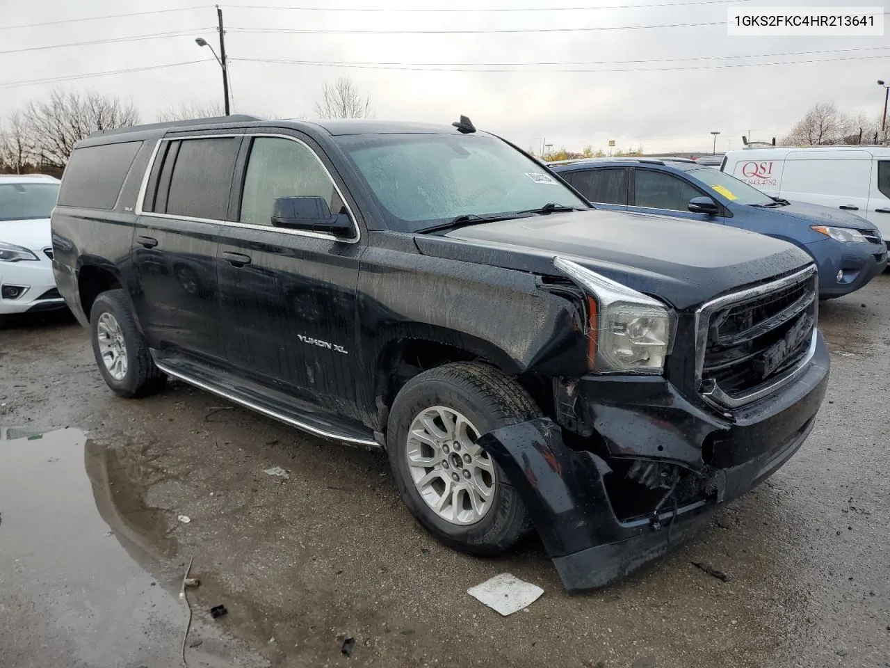 2017 GMC Yukon Xl K1500 Sle VIN: 1GKS2FKC4HR213641 Lot: 80441354