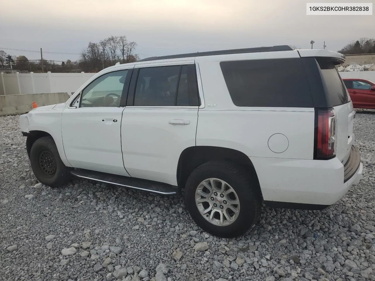 2017 GMC Yukon Slt VIN: 1GKS2BKC0HR382838 Lot: 80775334