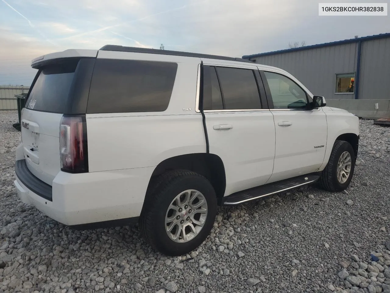 2017 GMC Yukon Slt VIN: 1GKS2BKC0HR382838 Lot: 80775334