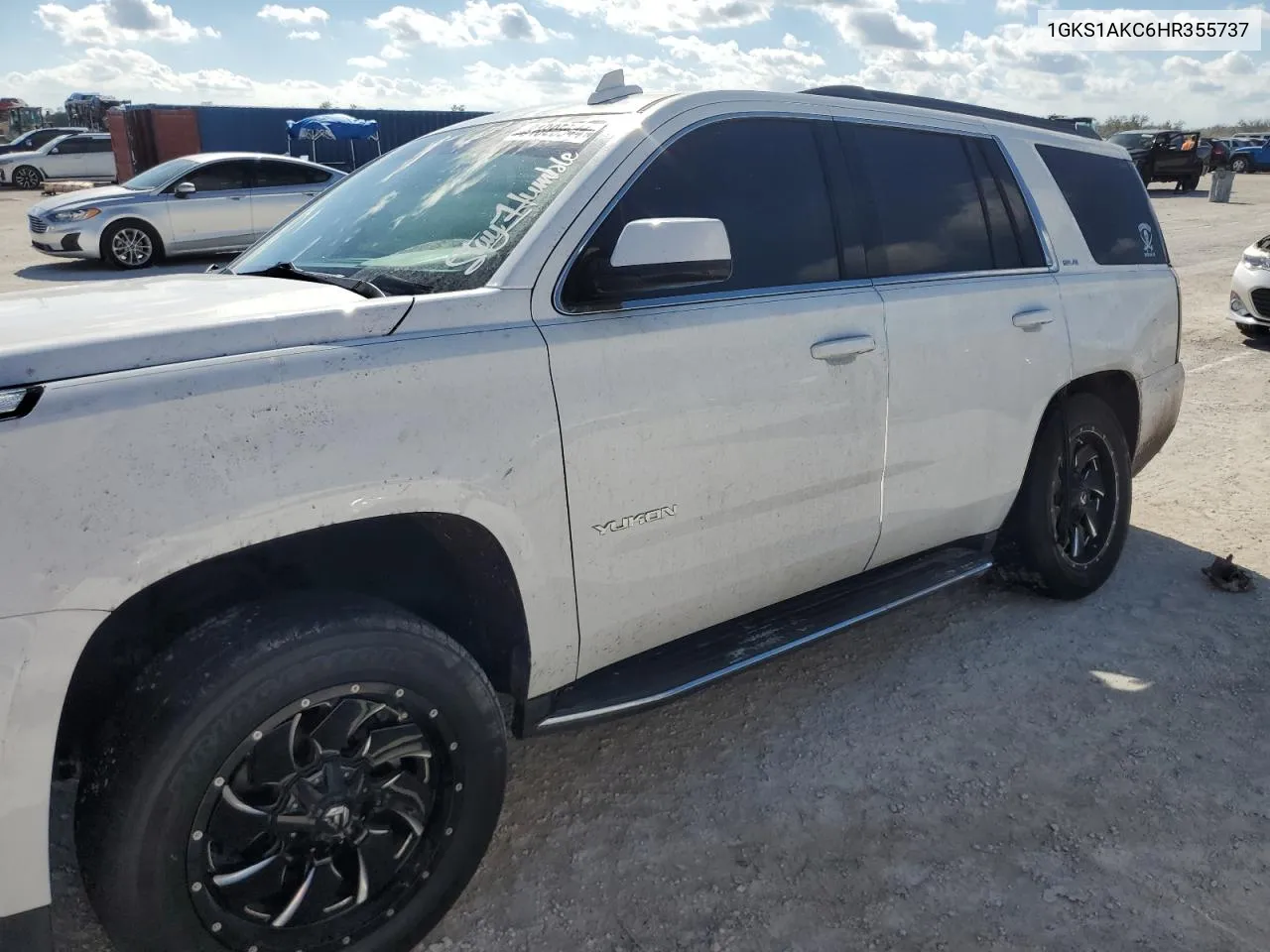 2017 GMC Yukon Sle VIN: 1GKS1AKC6HR355737 Lot: 81025544